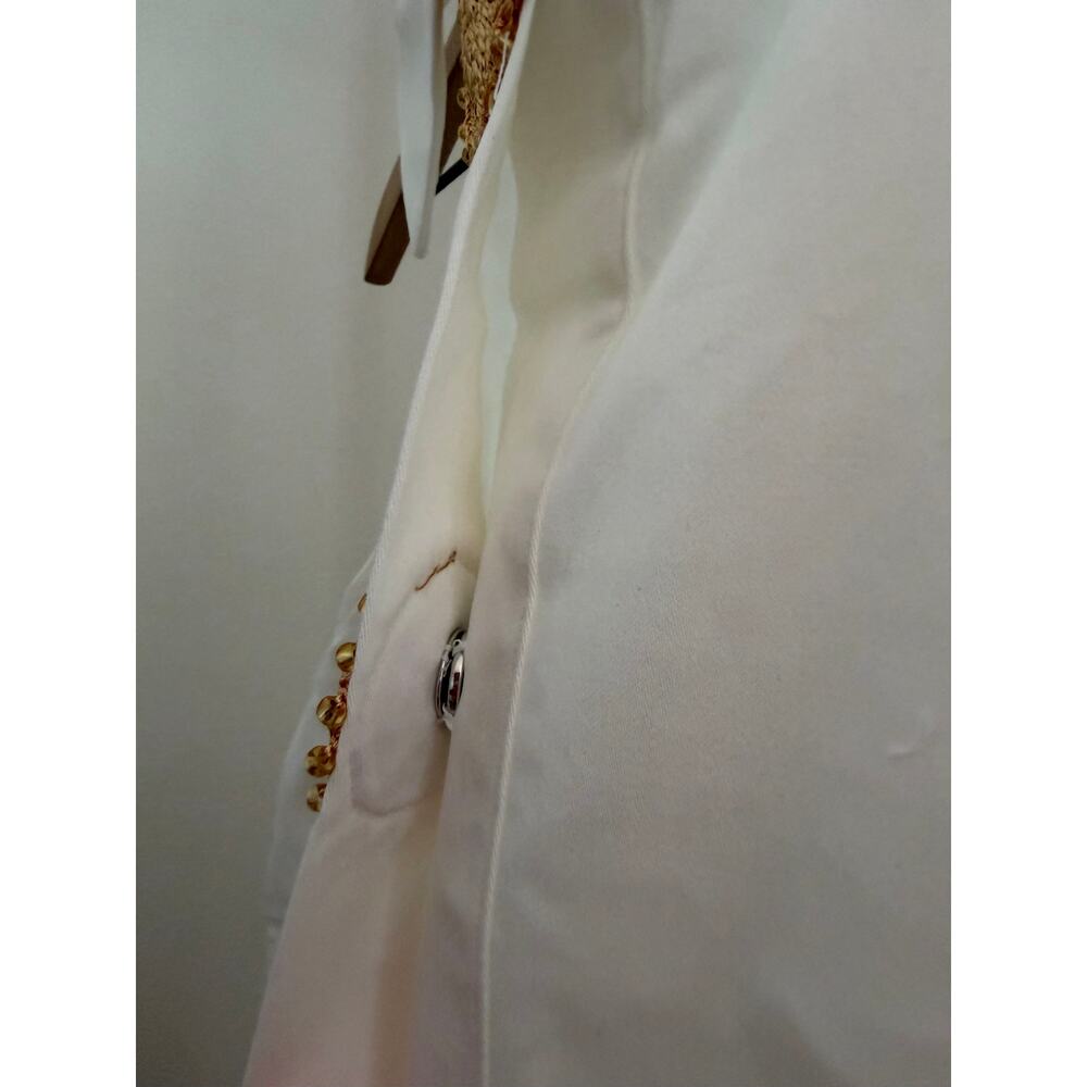 New My beachy side amber white mini dress size small - Picture 5 of 7